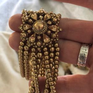 Bracelet and choker set